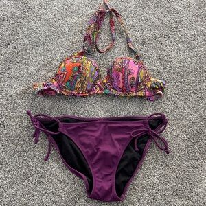 Victoria's Secret Paisley Bikini Set